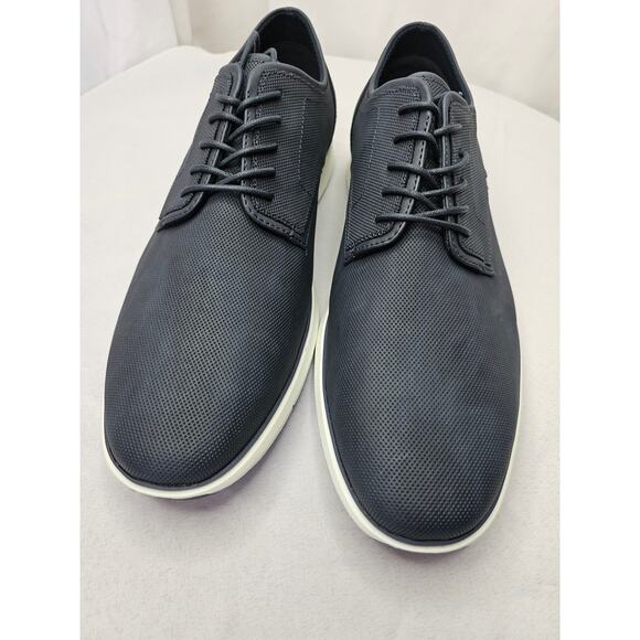 Alfani Men's Dalton Textured Faux-Leather Blue Size 13M NWT - Picture 8 of 8